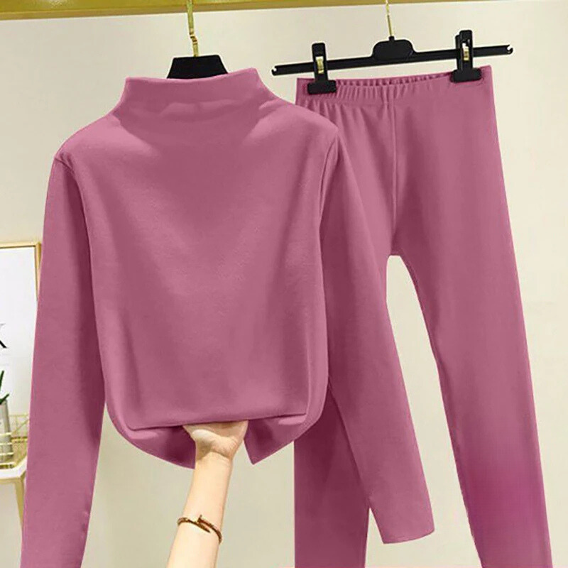 Women's Tracksuit | Fleece Funnel Neck Two Piece