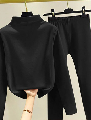 Women's Tracksuit | Fleece Funnel Neck Two Piece