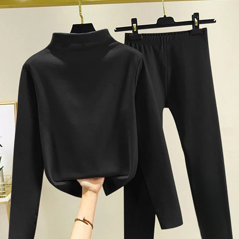 Women's Tracksuit | Fleece Funnel Neck Two Piece