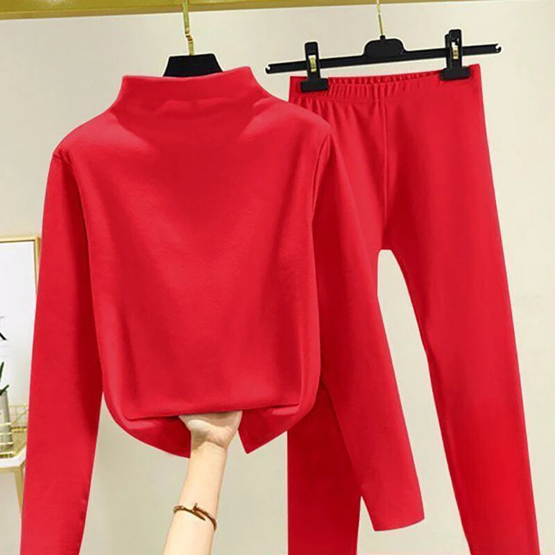 Women's Tracksuit | Fleece Funnel Neck Two Piece