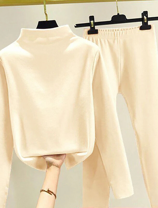 Women's Tracksuit | Fleece Funnel Neck Two Piece