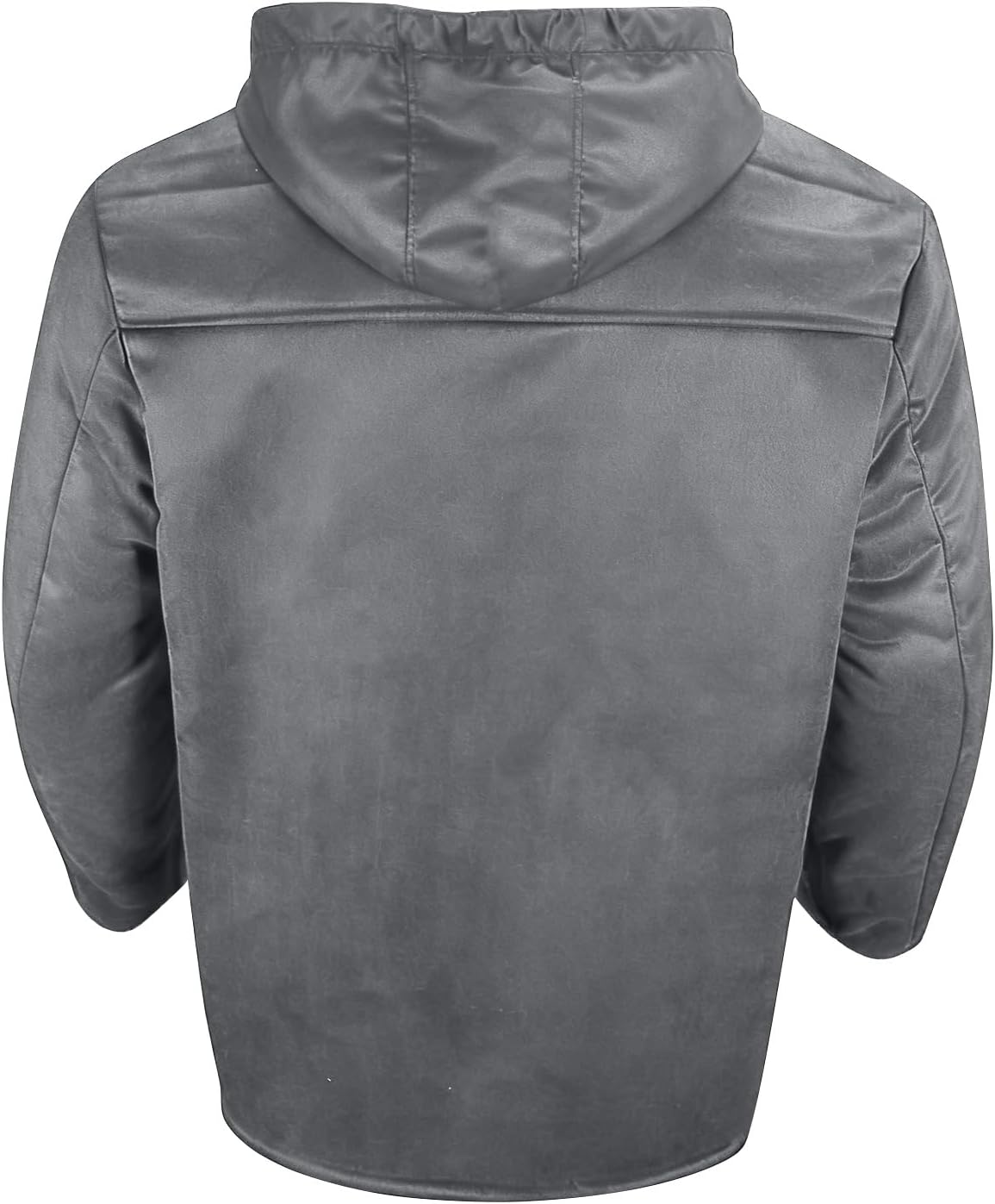 Men's Coat | Fleece Lined Hooded Longline