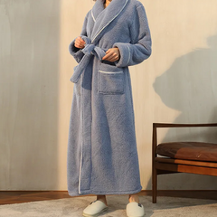 Women's Dressing Gown | Soft Flannel Belted Long