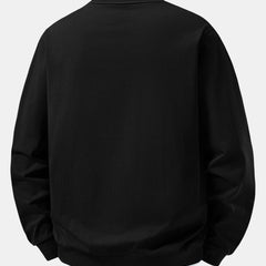 Men's Sweatshirt | Layered Look Crew Neck
