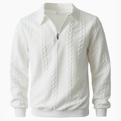 Men's Jumper | Zip Neck Knit