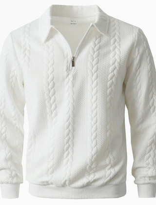 Men's Jumper | Zip Neck Knit