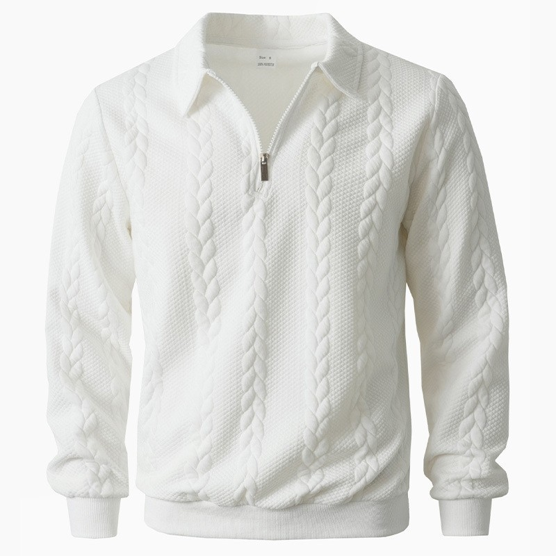 Men's Jumper | Zip Neck Knit