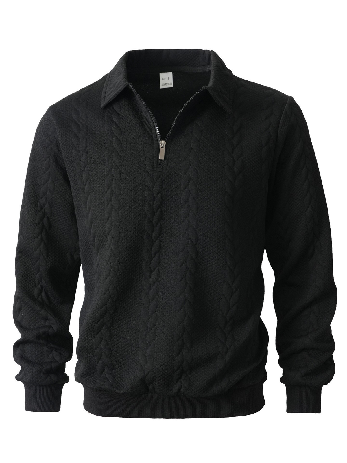 Men's Jumper | Zip Neck Knit