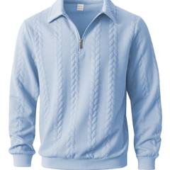 Men's Jumper | Zip Neck Knit
