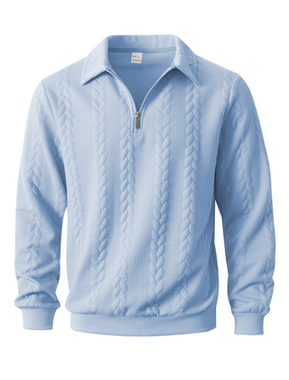 Men's Jumper | Zip Neck Knit