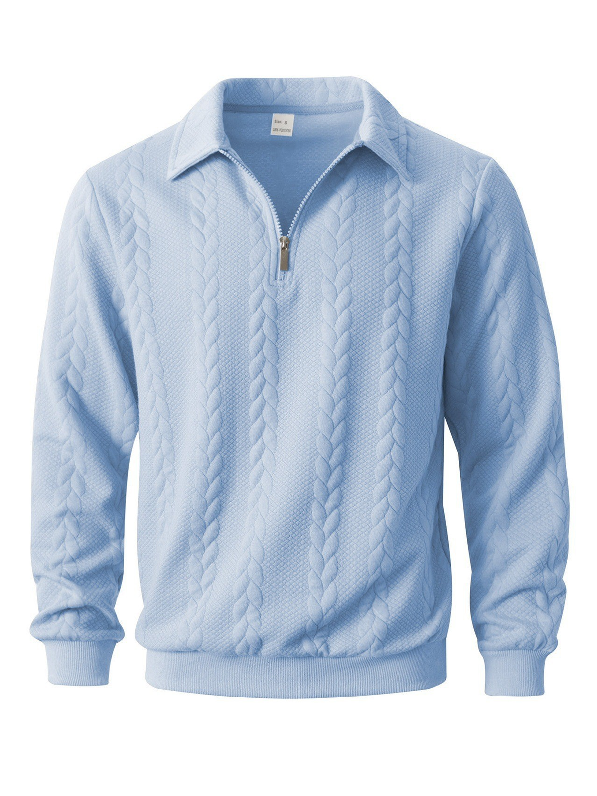 Men's Jumper | Zip Neck Knit