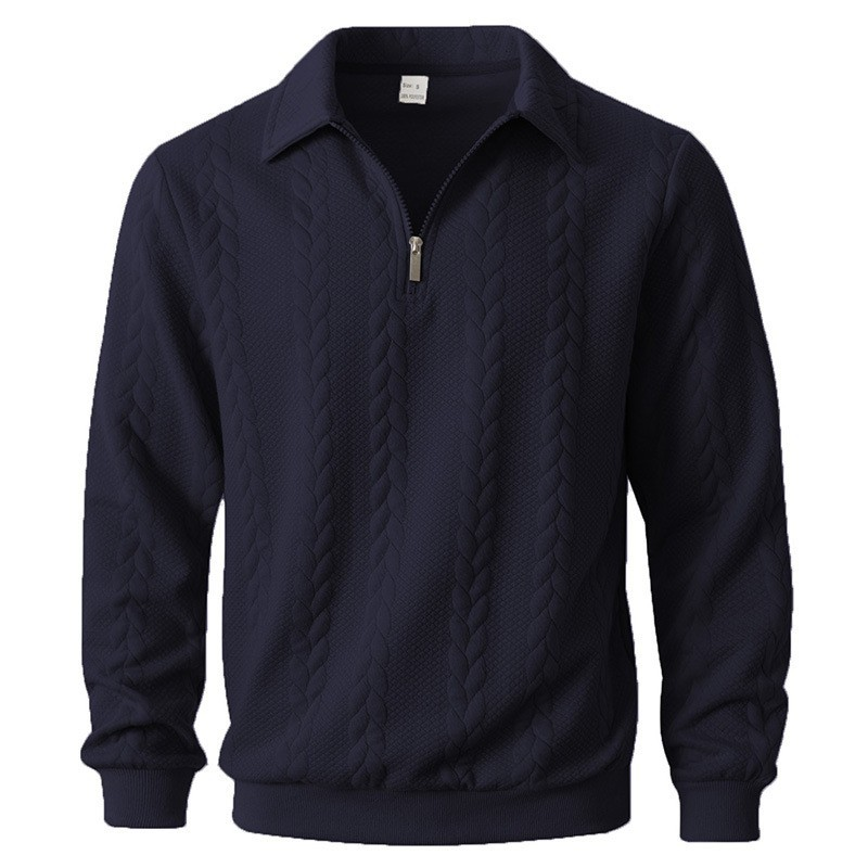 Men's Jumper | Zip Neck Knit