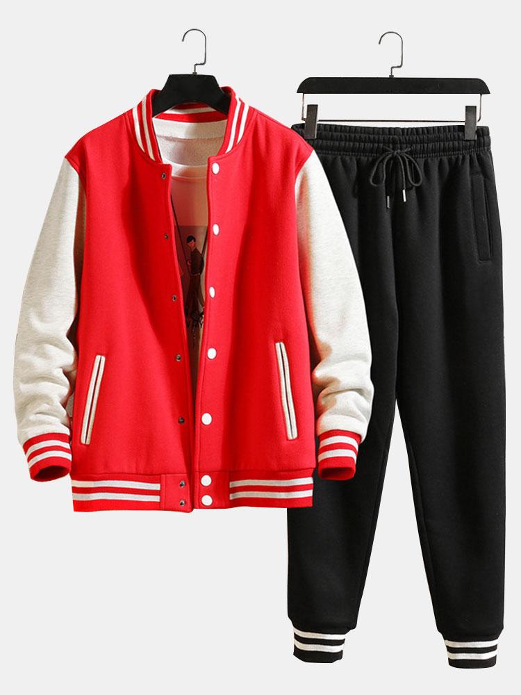 Men's Tracksuit | Varsity Jacket and Joggers